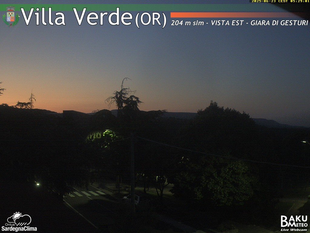 time-lapse frame, Baini Est webcam
