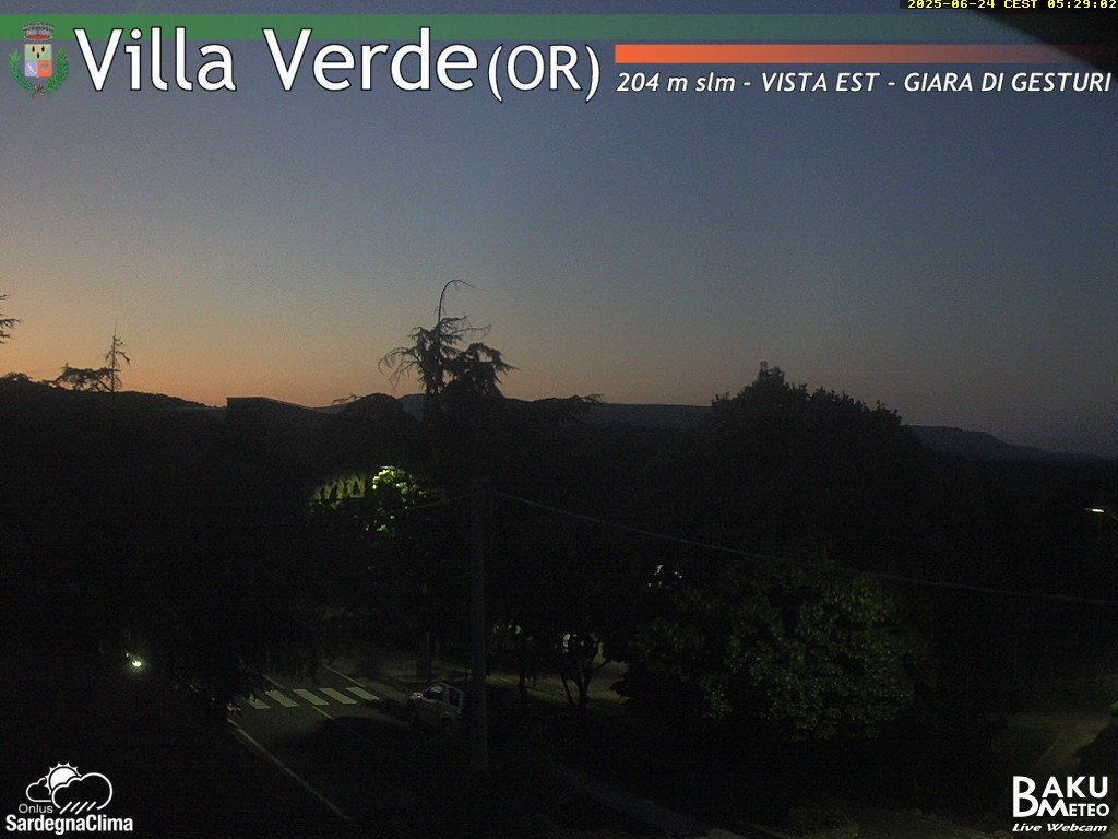 time-lapse frame, Baini Est webcam