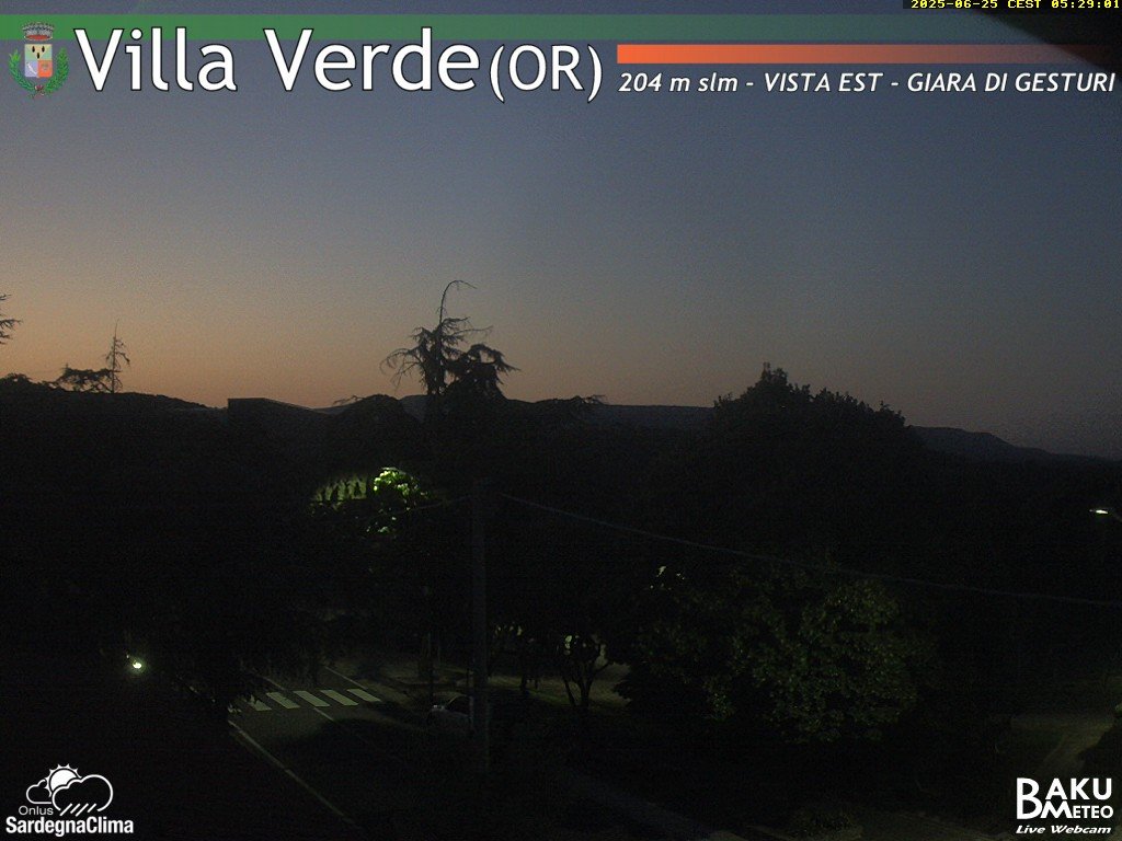 time-lapse frame, Baini Est webcam