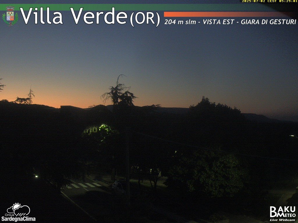 time-lapse frame, Baini Est webcam