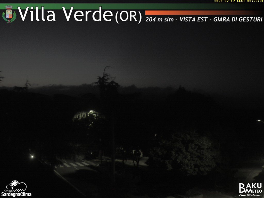 time-lapse frame, Baini Est webcam