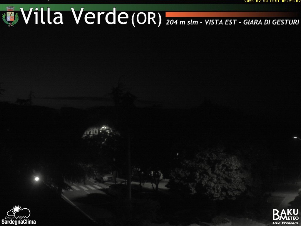 time-lapse frame, Baini Est webcam