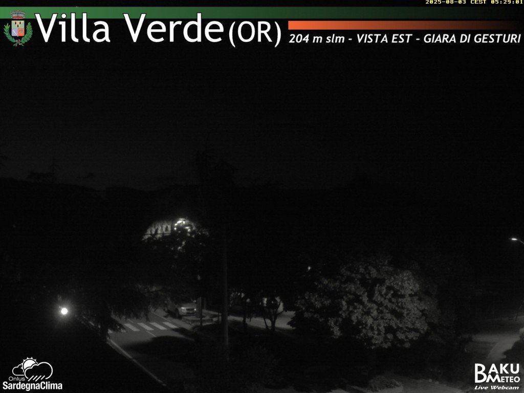 time-lapse frame, Baini Est webcam