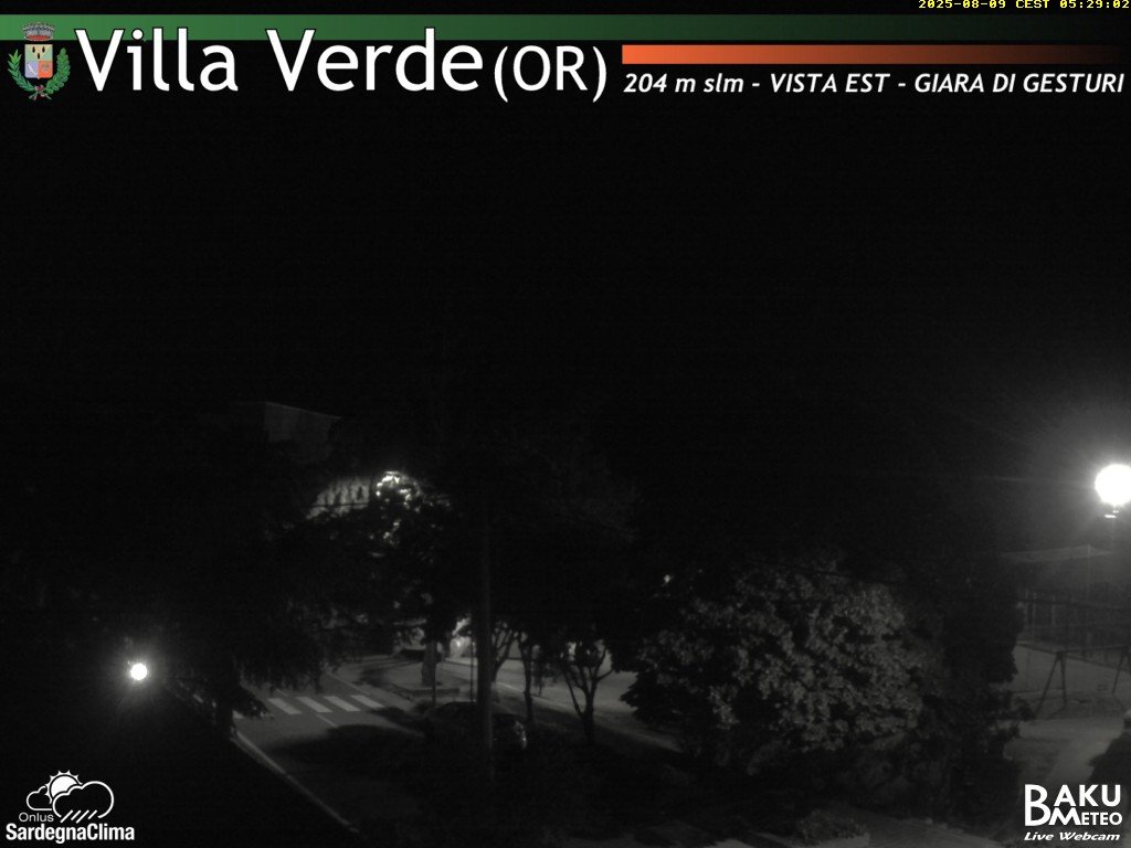 time-lapse frame, Baini Est webcam