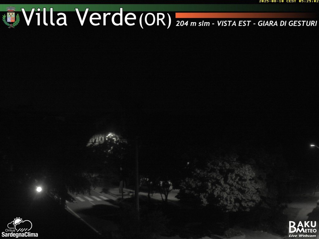time-lapse frame, Baini Est webcam