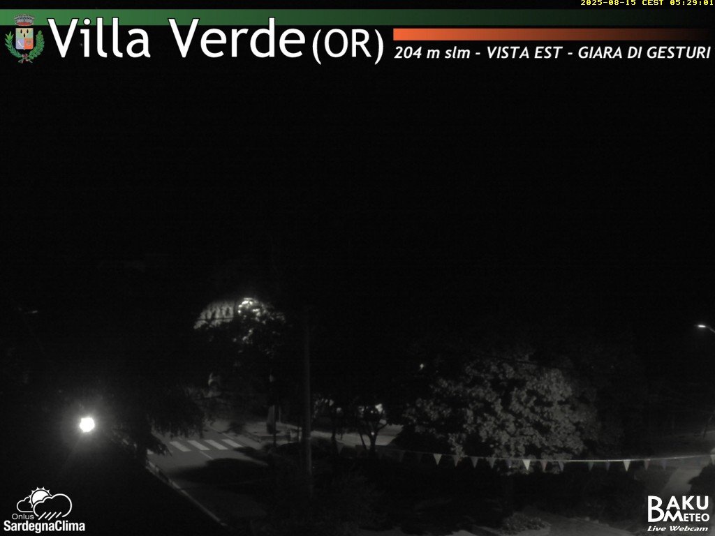 time-lapse frame, Baini Est webcam