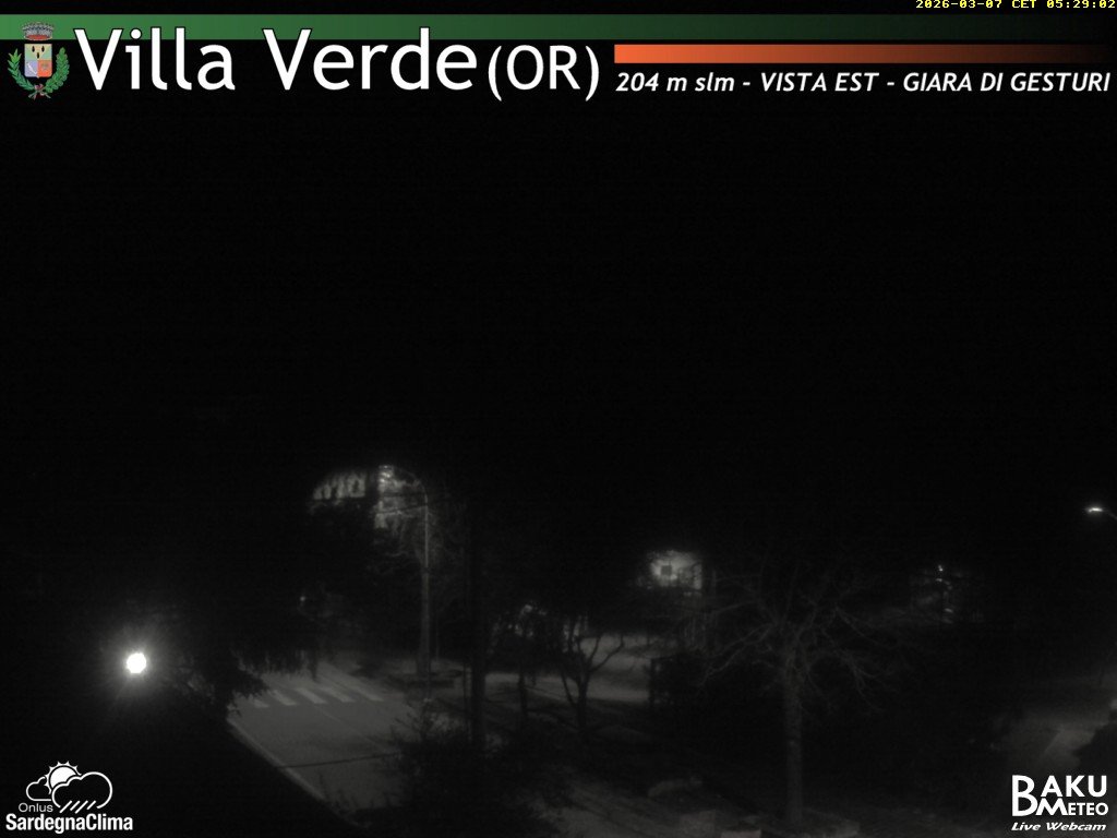 time-lapse frame, Baini Est webcam