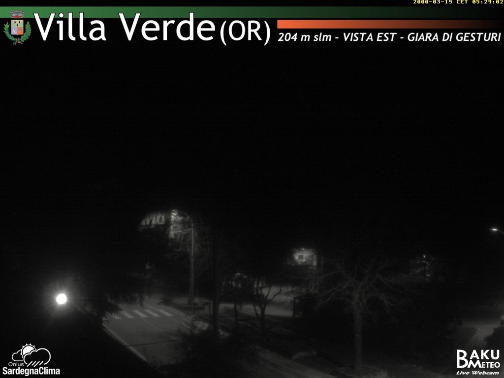 time-lapse frame, Baini Est webcam