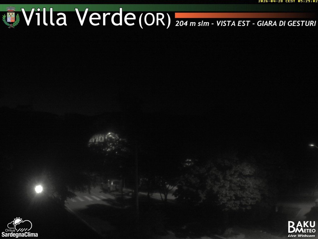 time-lapse frame, Baini Est webcam