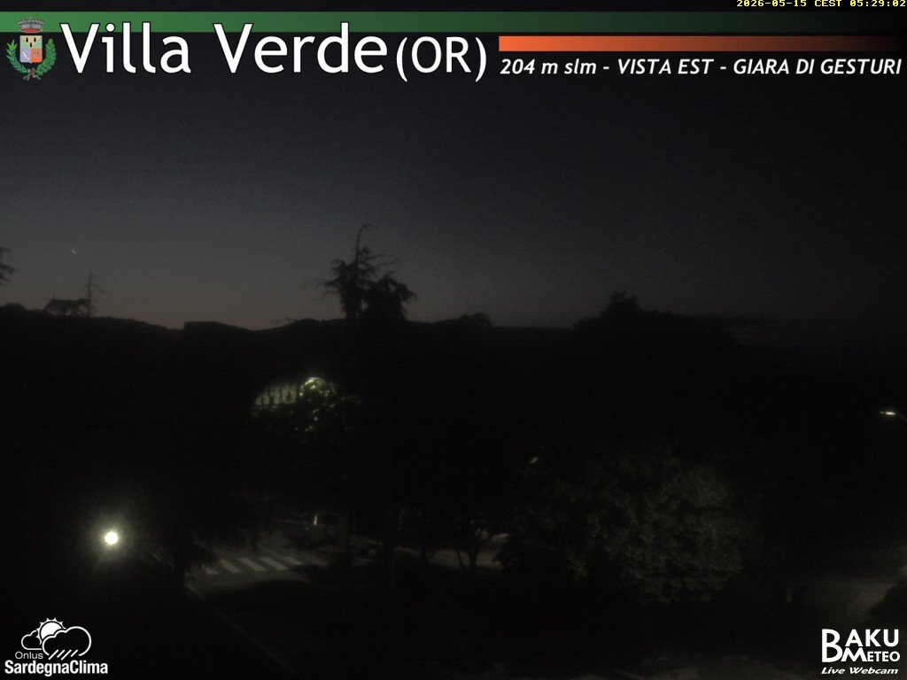 time-lapse frame, Baini Est webcam