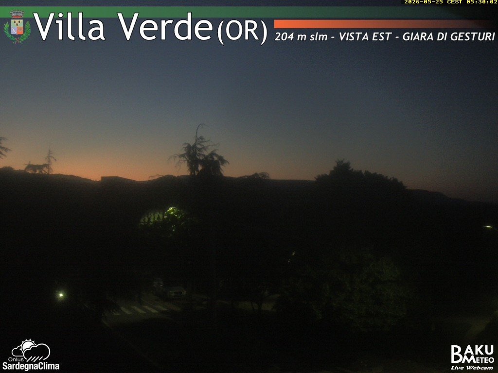 time-lapse frame, Baini Est webcam