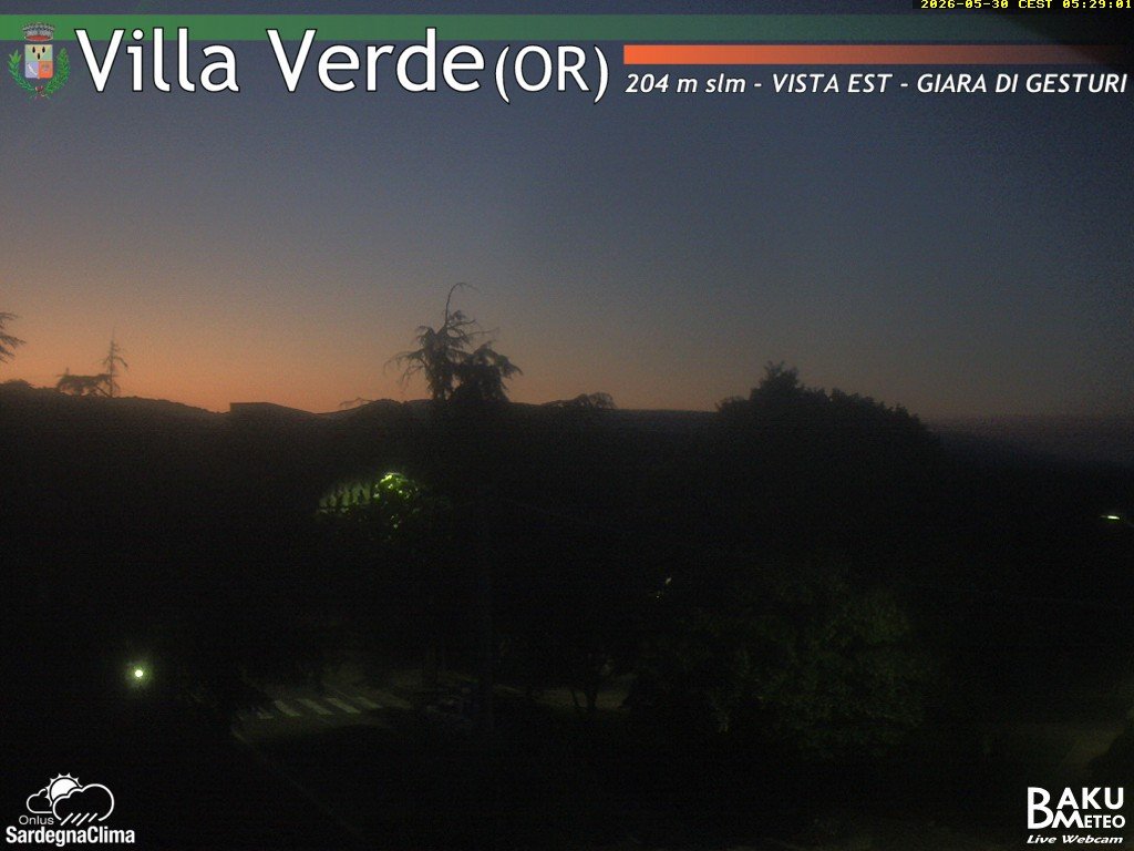 time-lapse frame, Baini Est webcam
