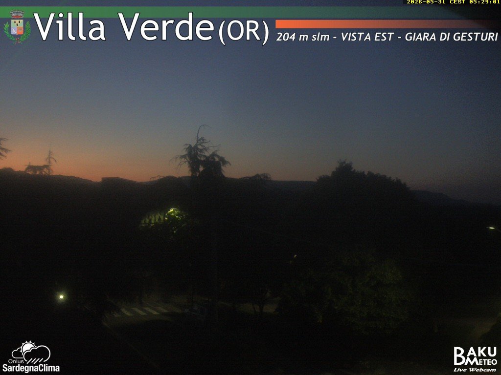 time-lapse frame, Baini Est webcam
