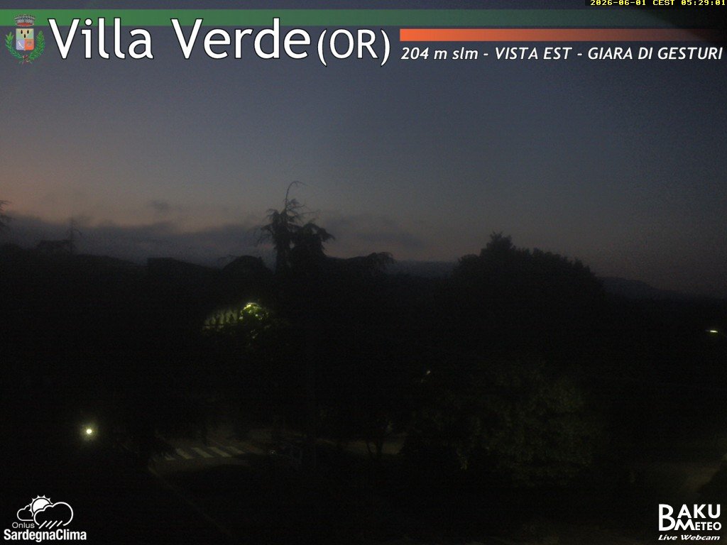 time-lapse frame, Baini Est webcam