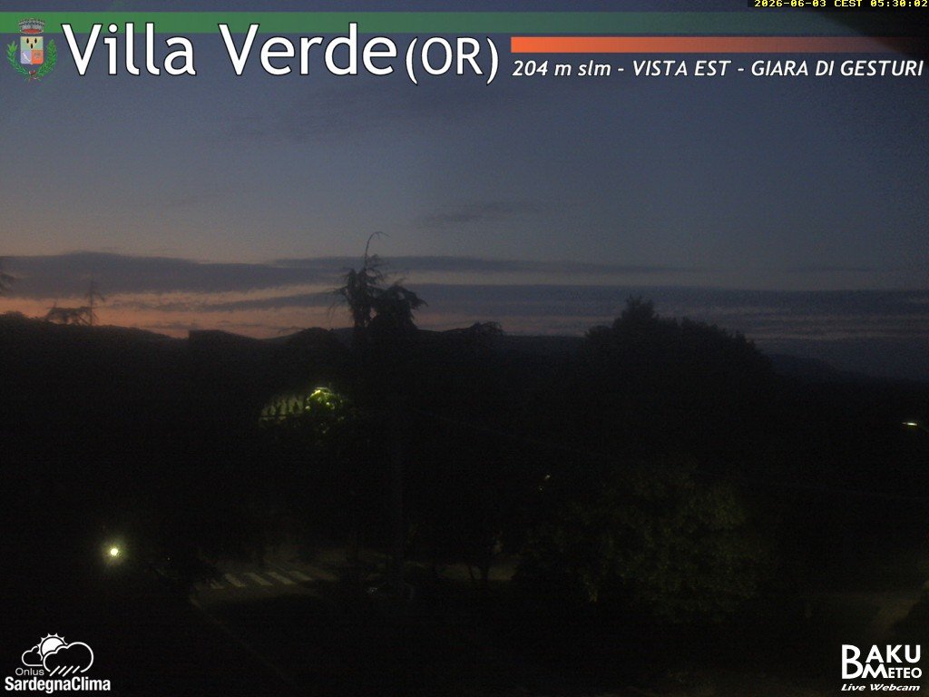 time-lapse frame, Baini Est webcam