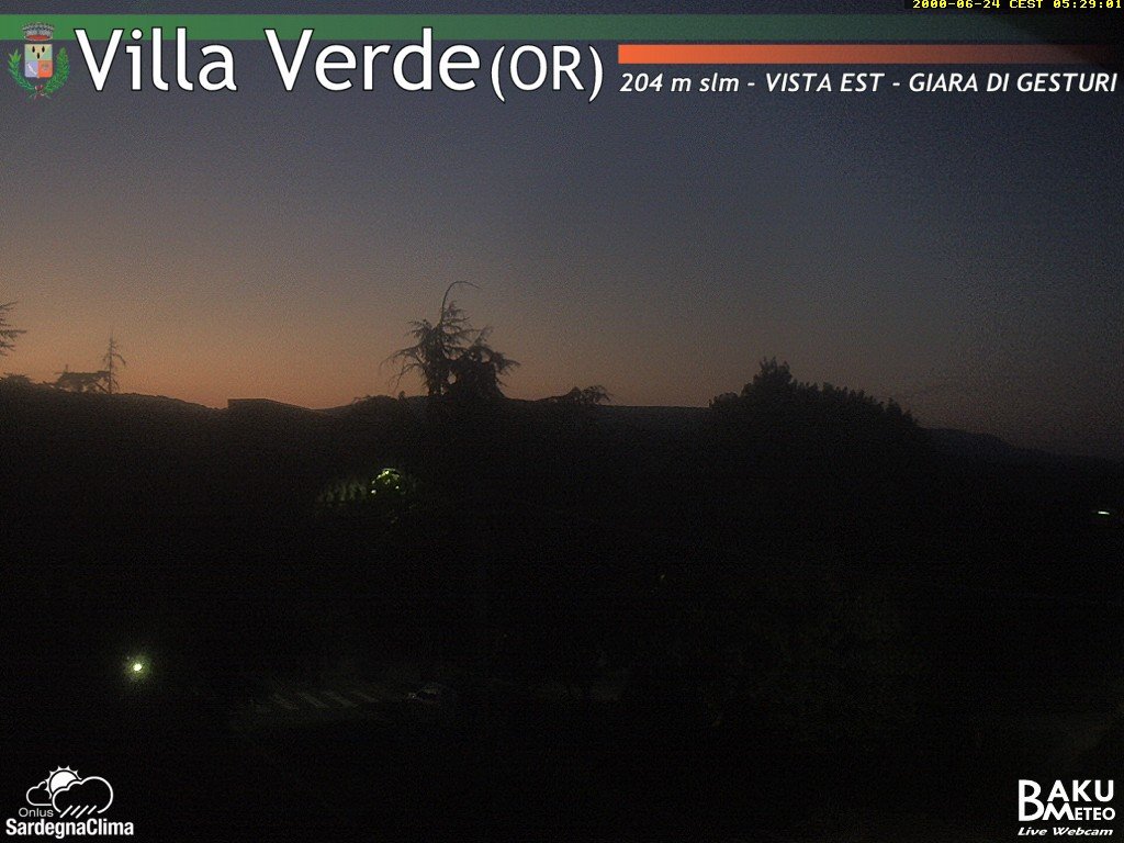 time-lapse frame, Baini Est webcam