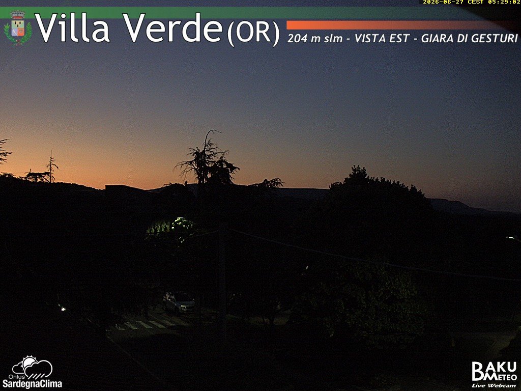 time-lapse frame, Baini Est webcam
