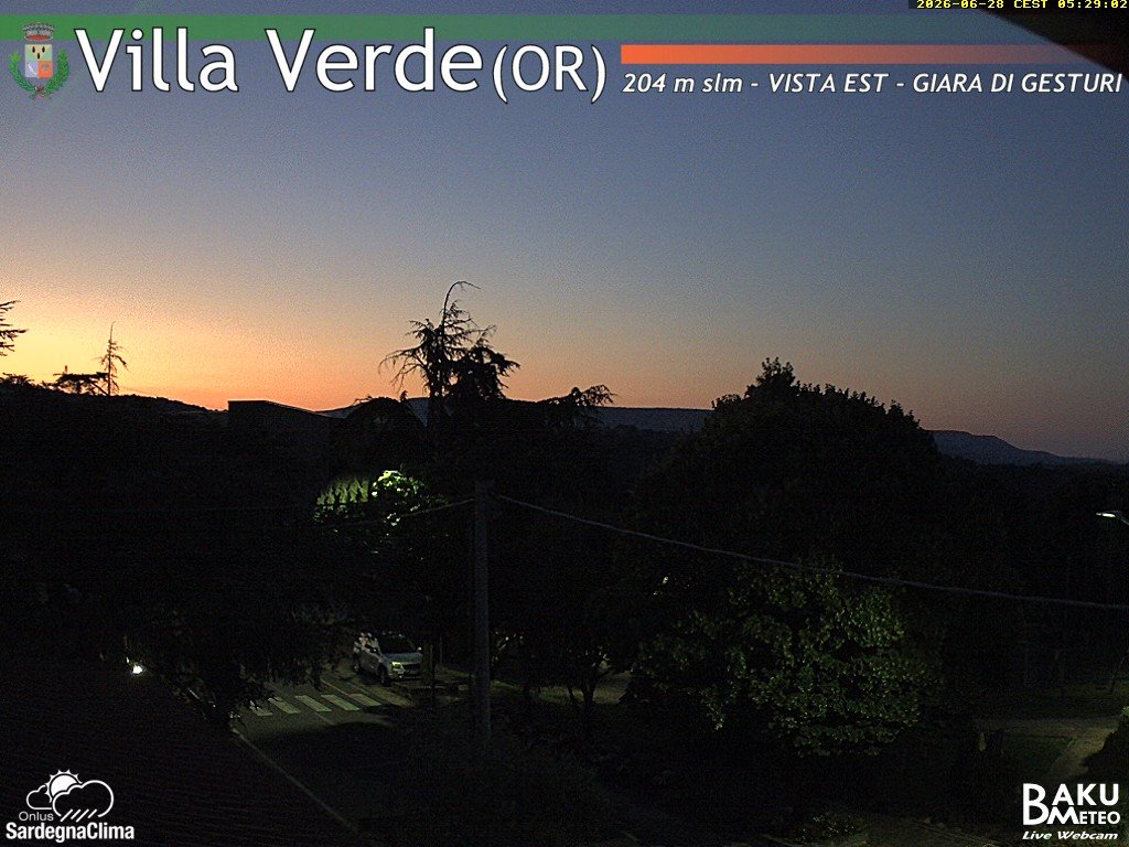 time-lapse frame, Baini Est webcam