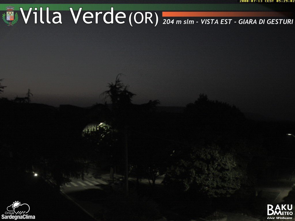 time-lapse frame, Baini Est webcam