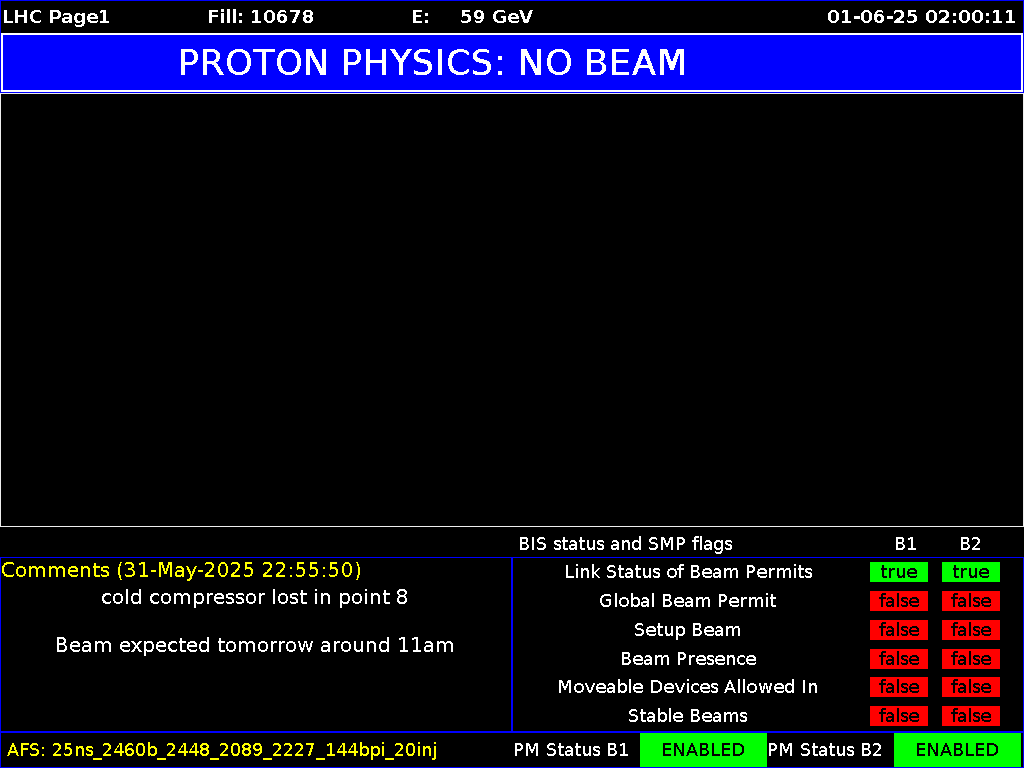 time-lapse frame, LHC Page 1 webcam