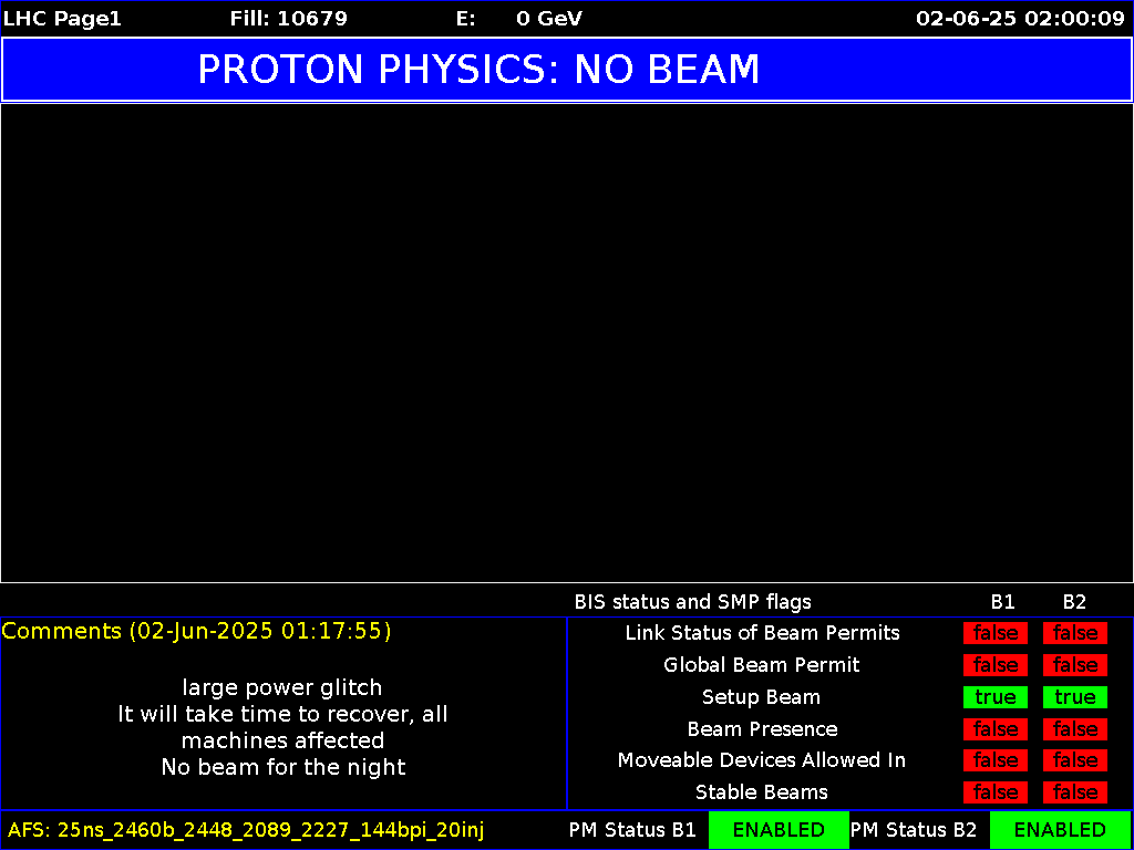 time-lapse frame, LHC Page 1 webcam