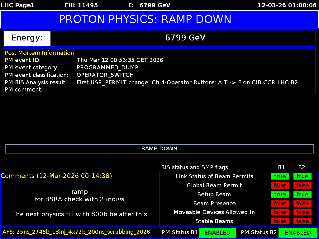 time-lapse frame, LHC Page 1 webcam