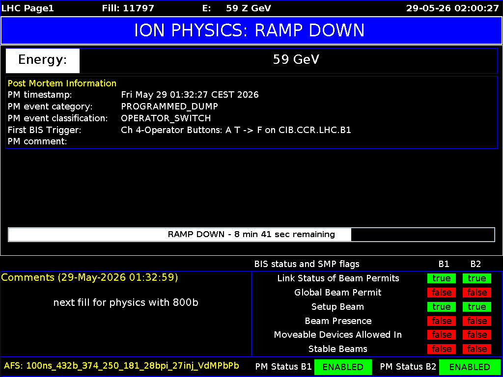 time-lapse frame, LHC Page 1 webcam