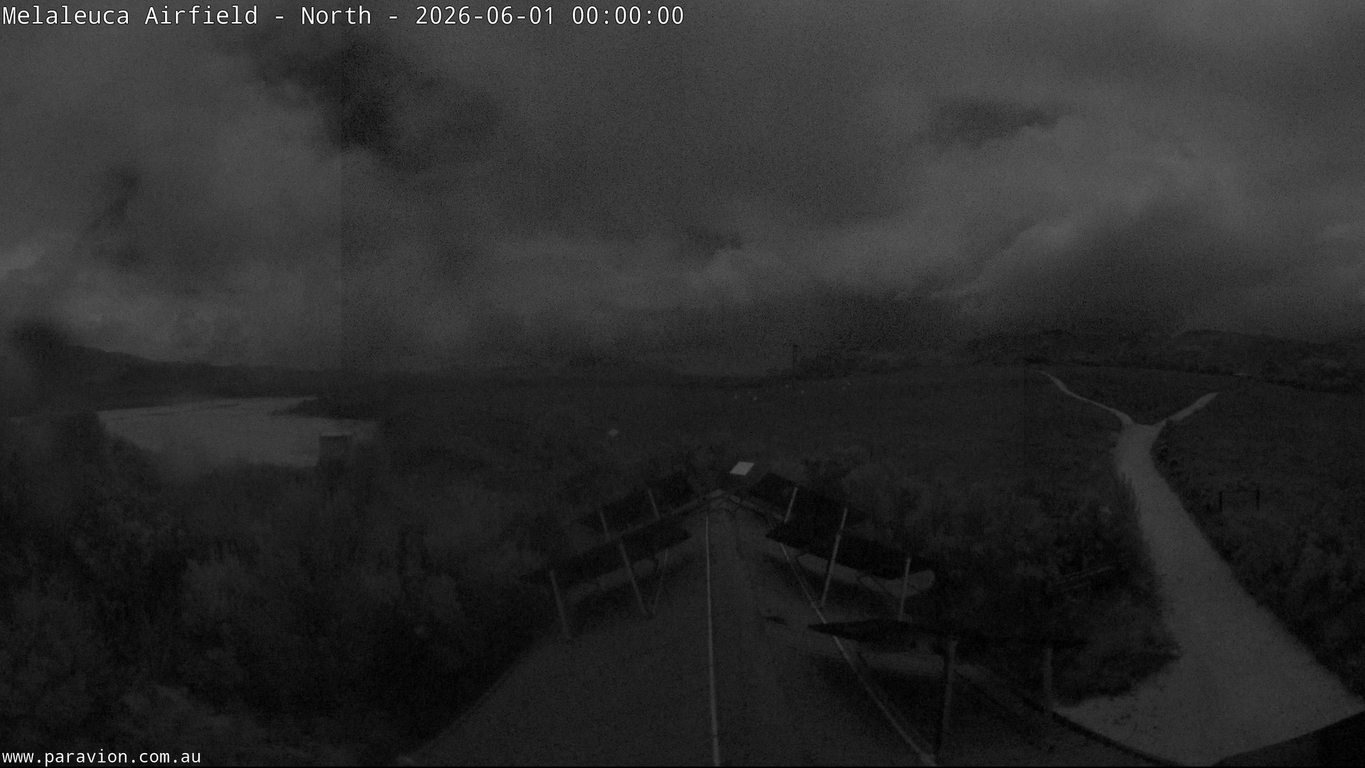 time-lapse frame, Melaleuca Airfield - North webcam