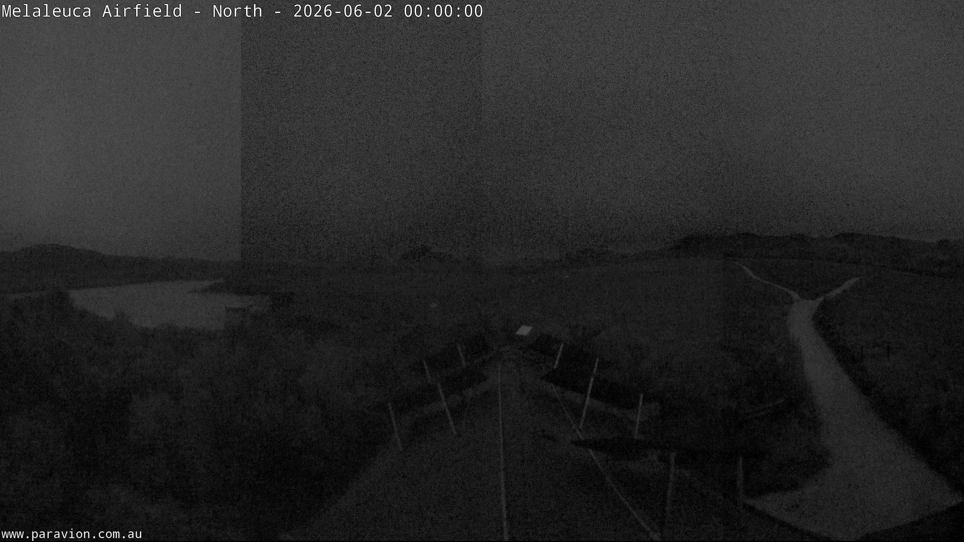 time-lapse frame, Melaleuca Airfield - North webcam