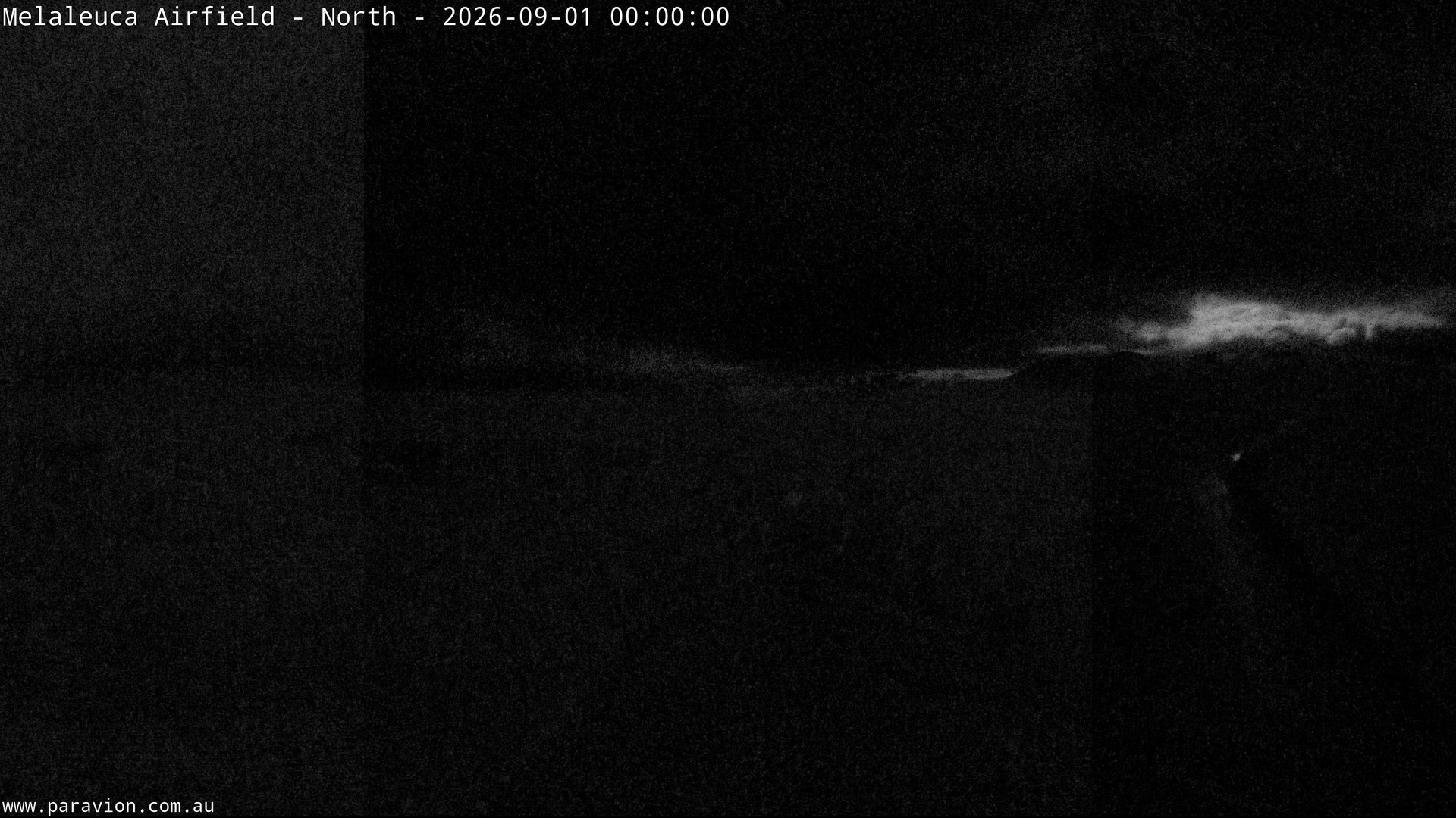 time-lapse frame, Melaleuca Airfield - North webcam