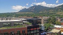 view from Boulder daily time-lapse on 2026-07-10