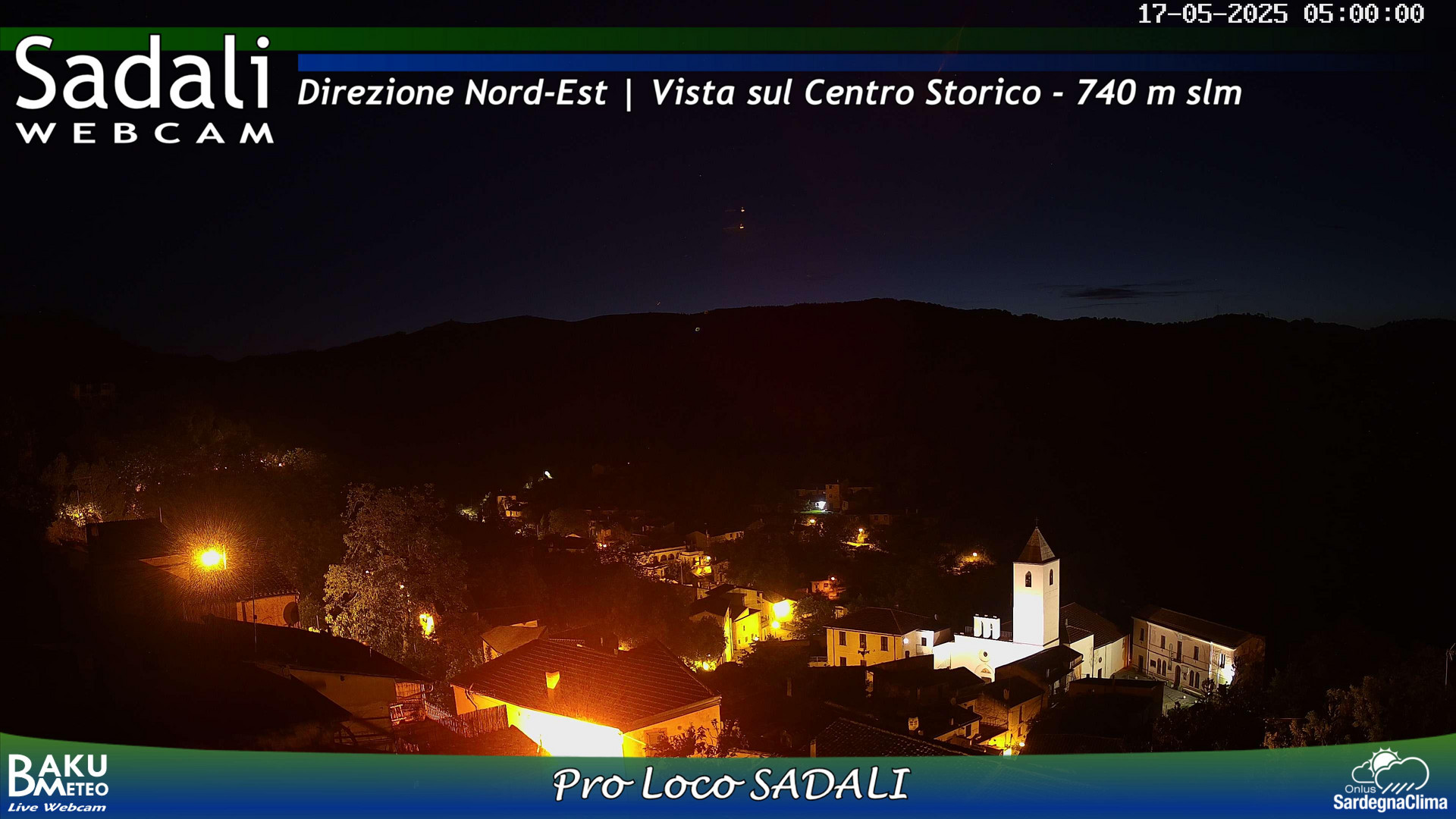 time-lapse frame, Sadali webcam