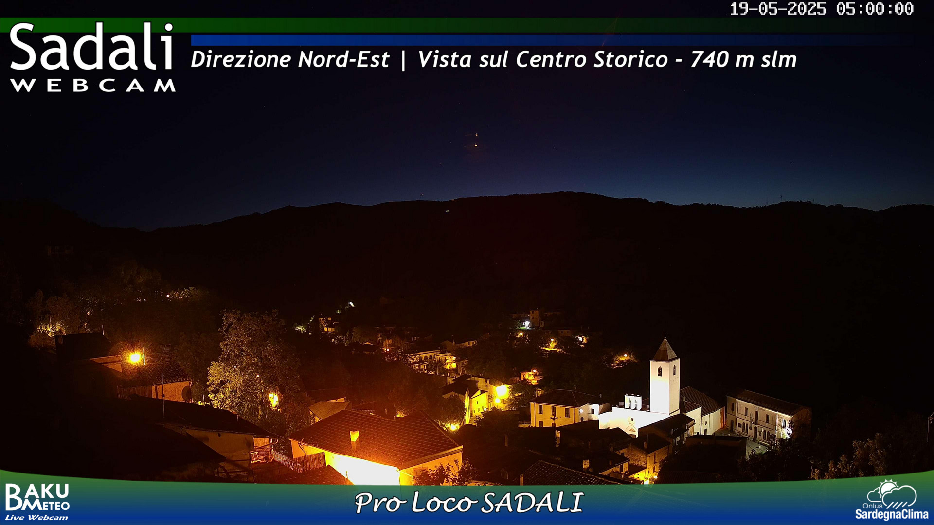 time-lapse frame, Sadali webcam