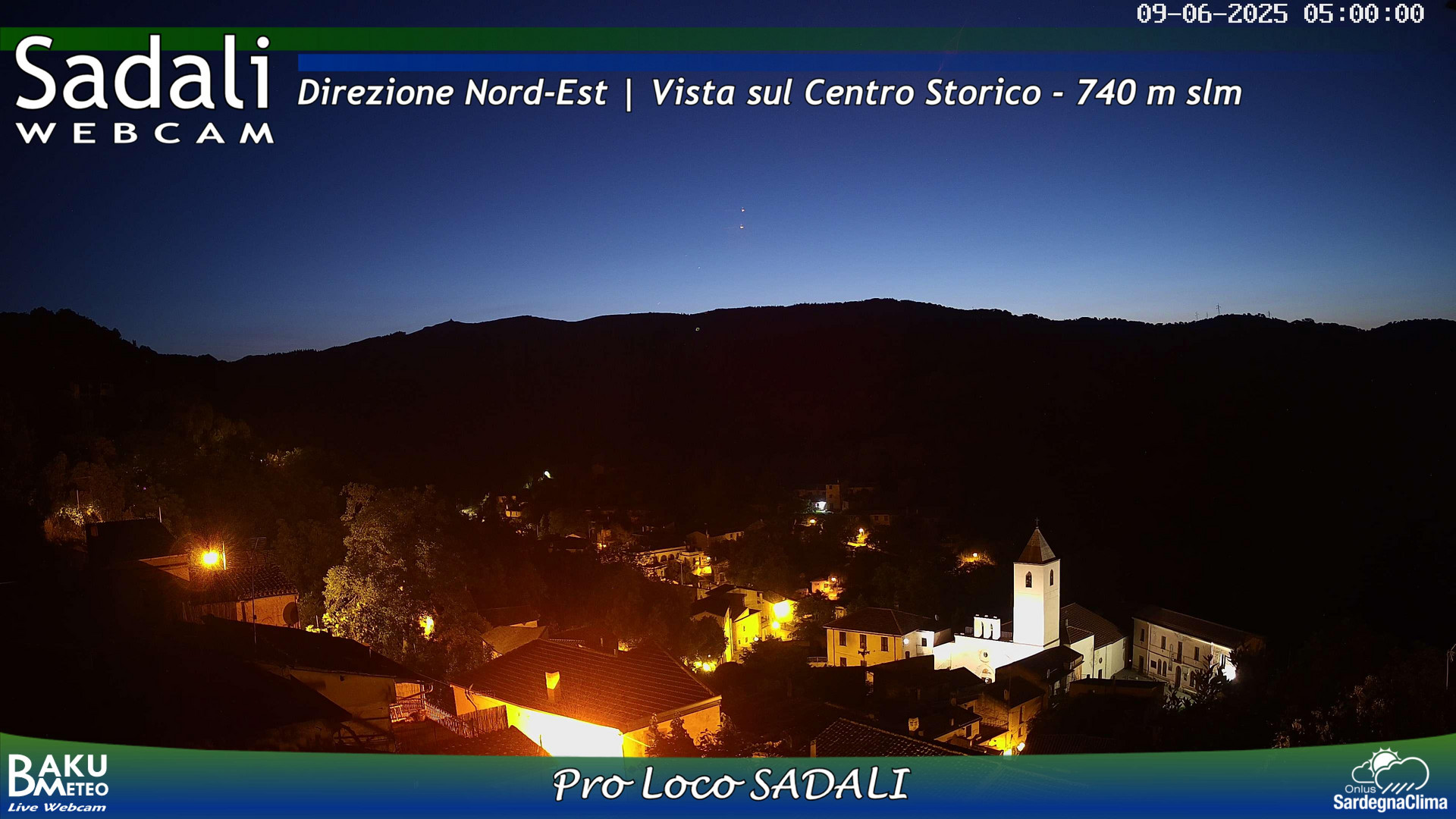 time-lapse frame, Sadali webcam