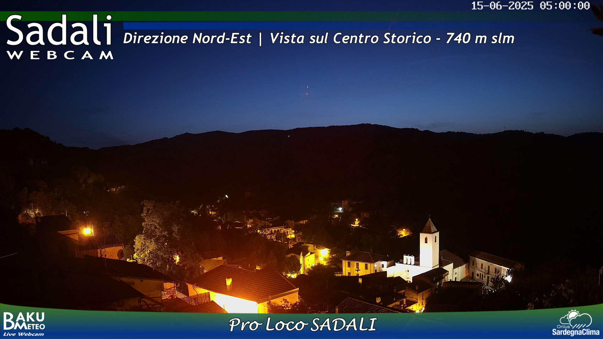 time-lapse frame, Sadali webcam