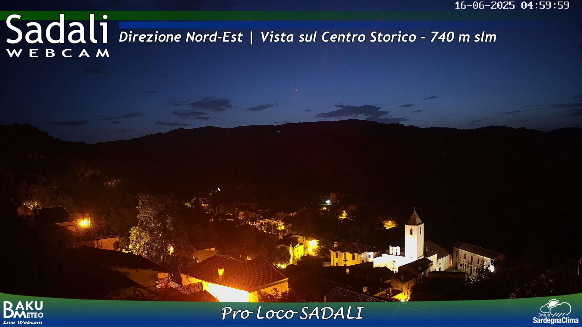 time-lapse frame, Sadali webcam