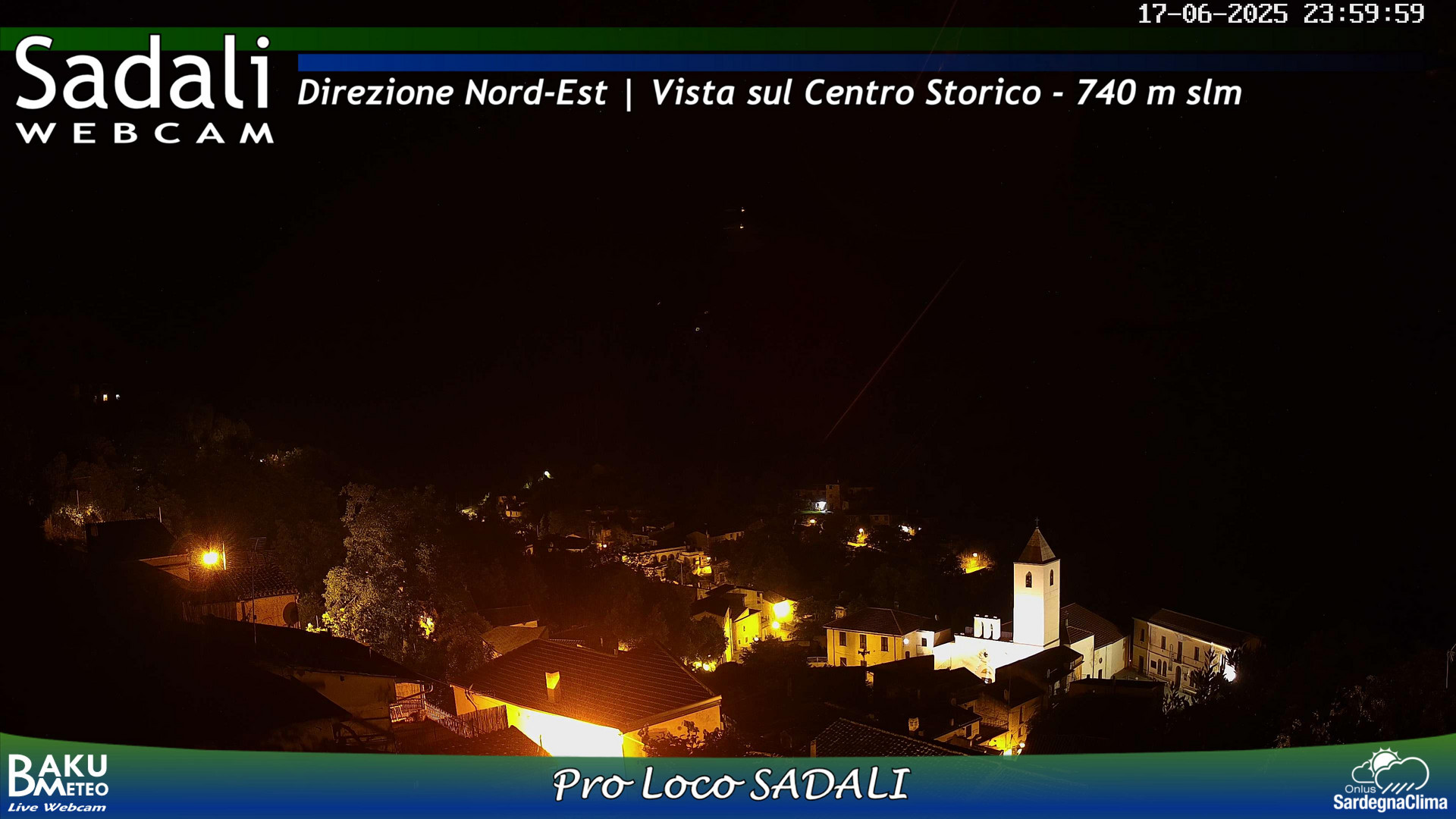 time-lapse frame, Sadali webcam