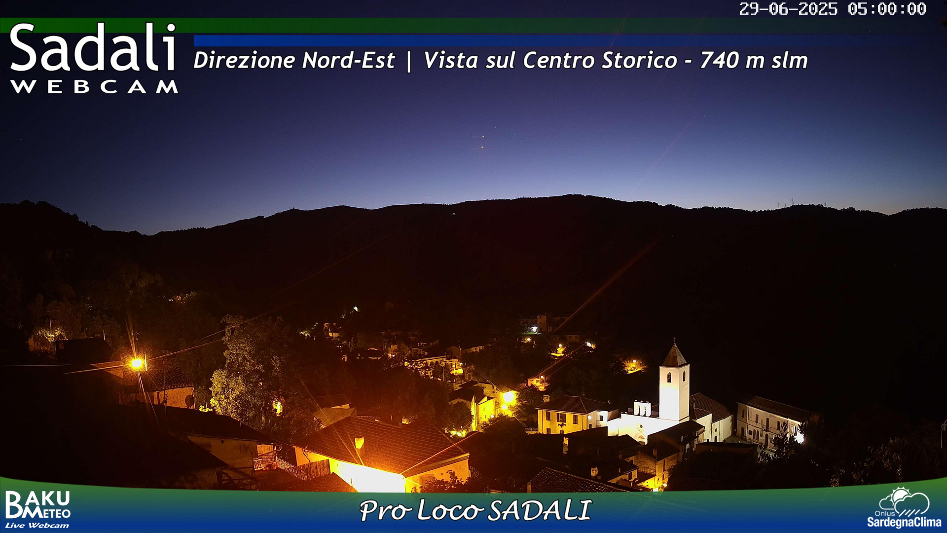 time-lapse frame, Sadali webcam