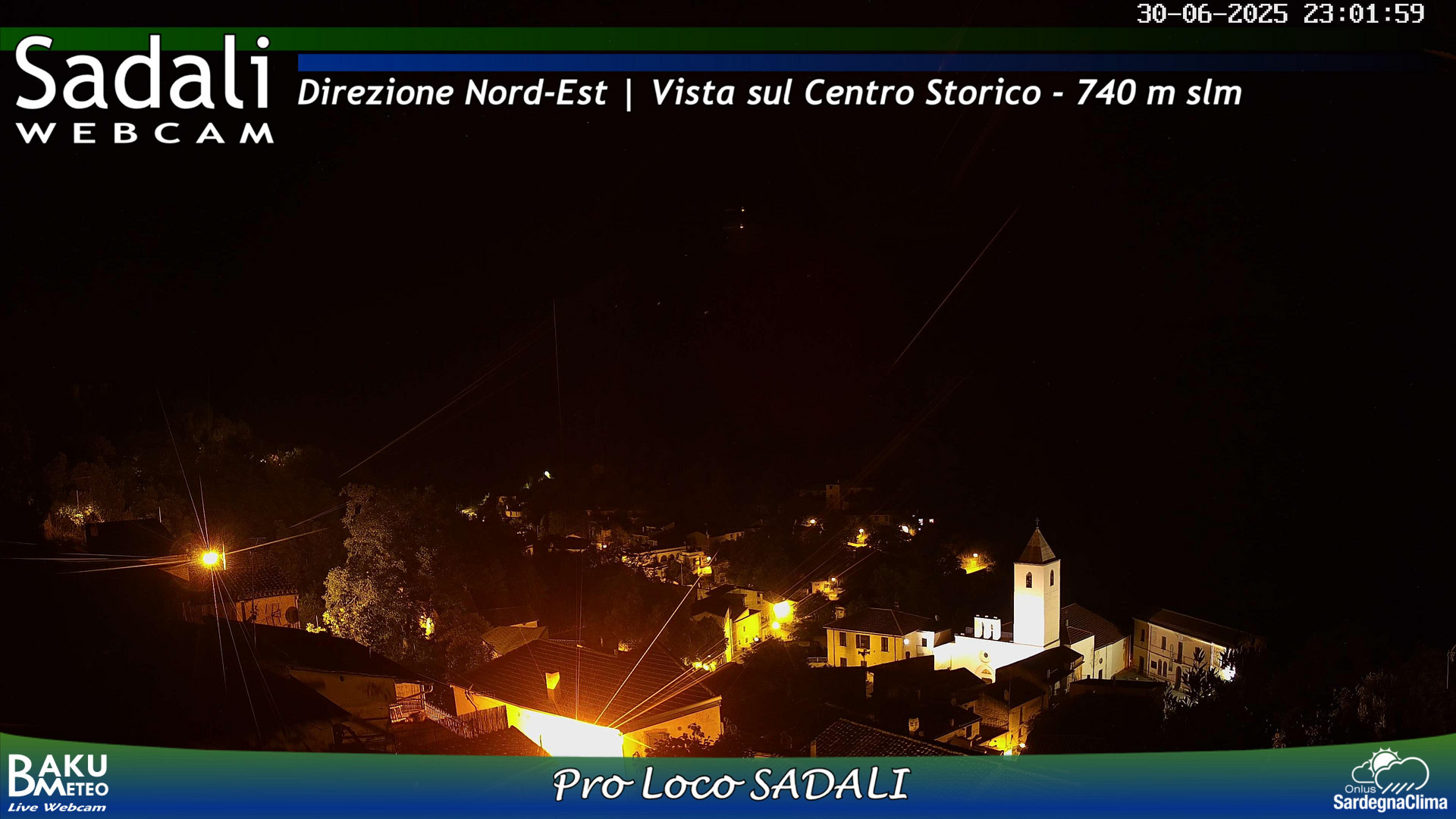 time-lapse frame, Sadali webcam