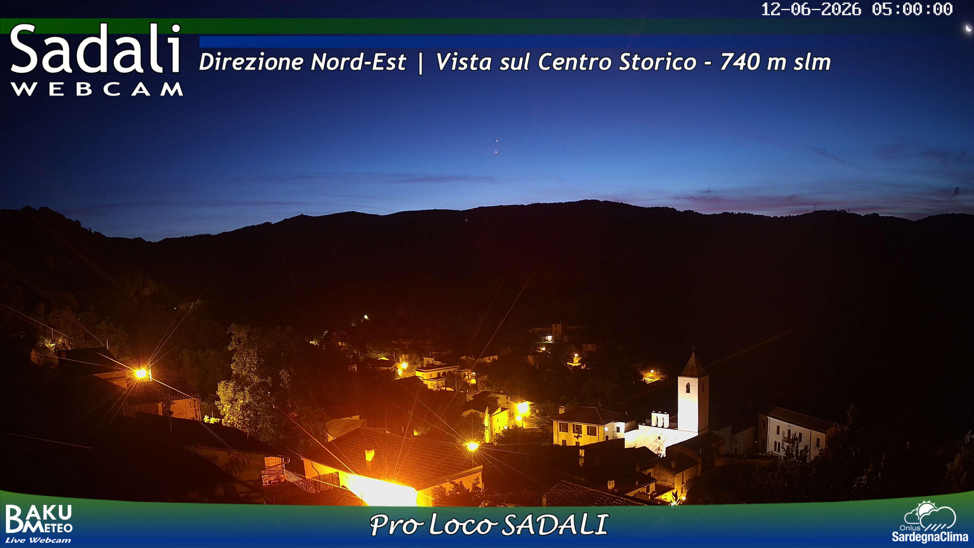 time-lapse frame, Sadali webcam