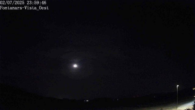 time-lapse frame, Fontanars webcam