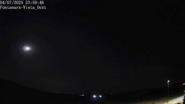 time-lapse frame, Fontanars webcam