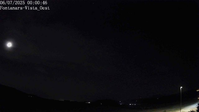 time-lapse frame, Fontanars webcam