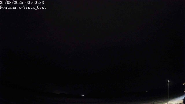 time-lapse frame, Fontanars webcam