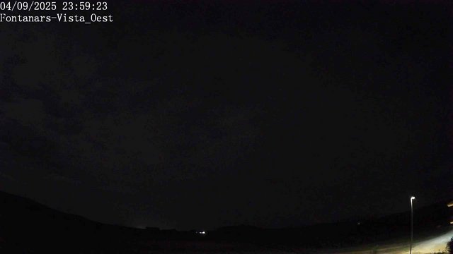 time-lapse frame, Fontanars webcam