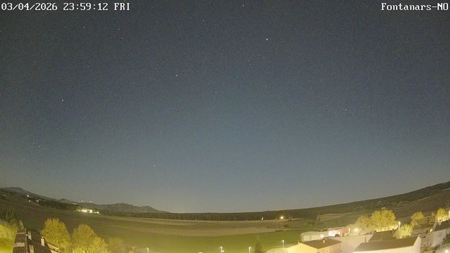 time-lapse frame, Fontanars webcam