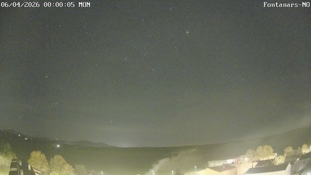 time-lapse frame, Fontanars webcam
