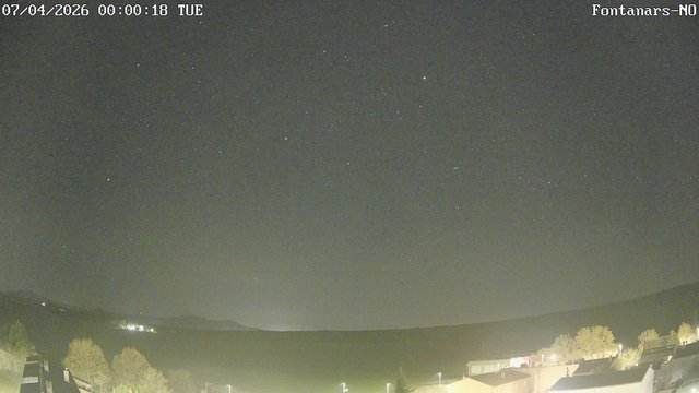 time-lapse frame, Fontanars webcam