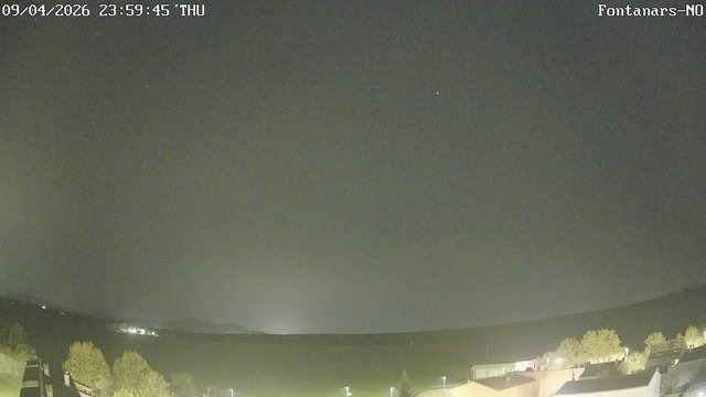 time-lapse frame, Fontanars webcam