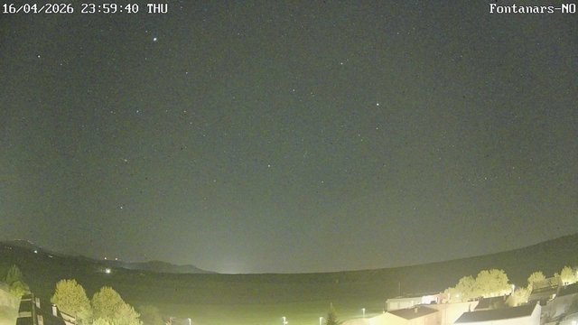 time-lapse frame, Fontanars webcam